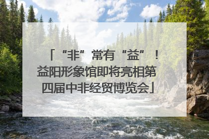 “非”常有“益”！益阳形象馆即将亮相第四届中非经贸博览会
