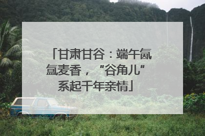 甘肃甘谷：端午氤氲麦香，“谷角儿”系起千年亲情