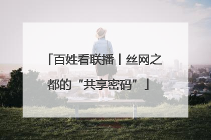 百姓看联播丨丝网之都的“共享密码”
