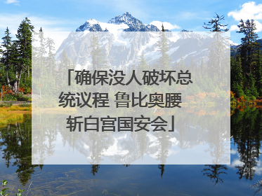 确保没人破坏总统议程 鲁比奥腰斩白宫国安会