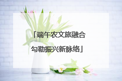 端午农文旅融合 勾勒振兴新脉络