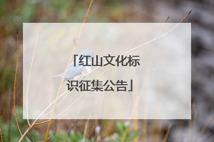 红山文化标识征集公告