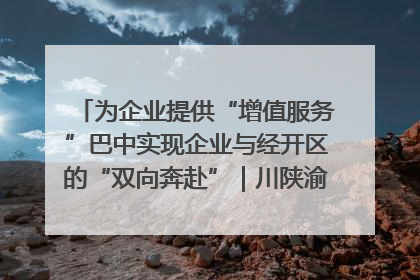为企业提供“增值服务”巴中实现企业与经开区的“双向奔赴”｜川陕渝网络名人巴中行