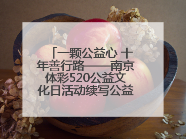 一颗公益心 十年善行路——南京体彩520公益文化日活动续写公益新篇章