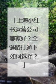 上海小红书运营公司哪家好？全链路打通下如何选择？