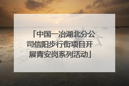 中国一冶湖北分公司信阳步行街项目开展青安岗系列活动