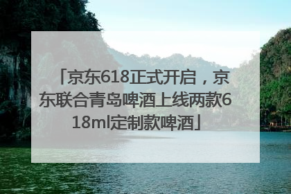 京东618正式开启，京东联合青岛啤酒上线两款618ml定制款啤酒