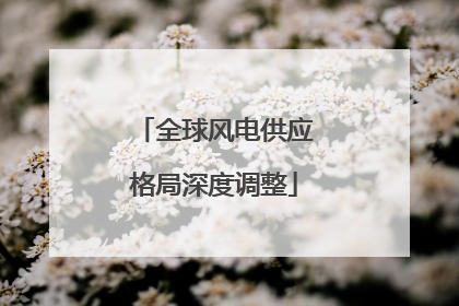 全球风电供应格局深度调整