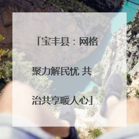 宝丰县：网格聚力解民忧 共治共享暖人心