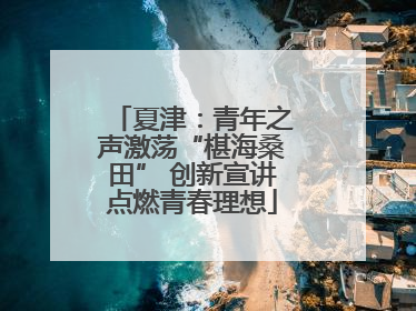 夏津：青年之声激荡“椹海桑田” 创新宣讲点燃青春理想