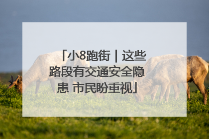 小8跑街｜这些路段有交通安全隐患 市民盼重视