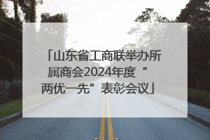 山东省工商联举办所属商会2024年度“两优一先”表彰会议
