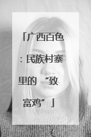 广西百色：民族村寨里的 “致富鸡”