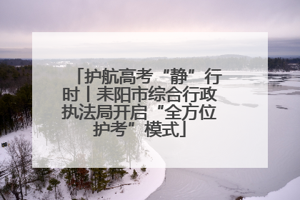 护航高考“静”行时丨耒阳市综合行政执法局开启“全方位护考”模式