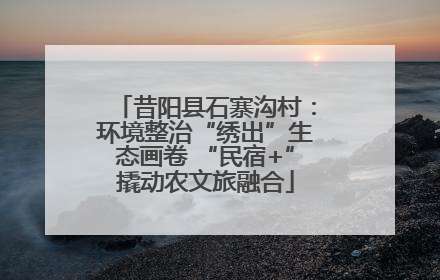 昔阳县石寨沟村：环境整治“绣出”生态画卷 “民宿+”撬动农文旅融合