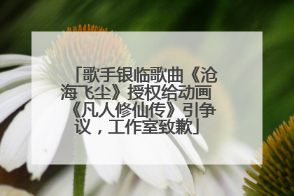歌手银临歌曲《沧海飞尘》授权给动画《凡人修仙传》引争议，工作室致歉