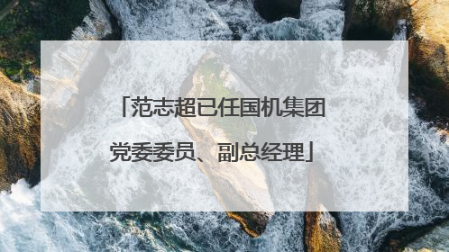 范志超已任国机集团党委委员、副总经理
