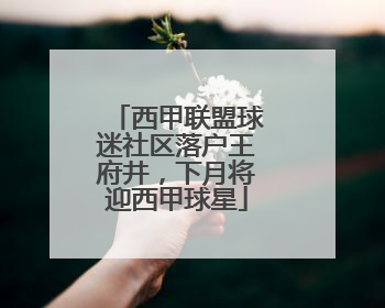 西甲联盟球迷社区落户王府井，下月将迎西甲球星