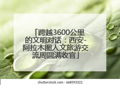 跨越3600公里的文明对话：西安-阿拉木图人文旅游交流周圆满收官