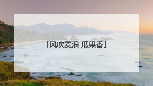 风吹麦浪 瓜果香