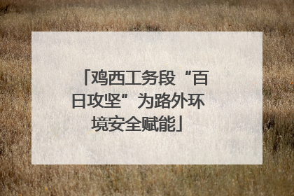 鸡西工务段“百日攻坚”为路外环境安全赋能